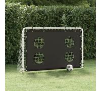 vidaXL Rete da Allenamento per Porta da Calcio in Acciaio 184x61x122cm