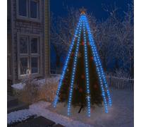 VidaXL Rete di Luci per Albero di Natale 400 LED Blu 400cm