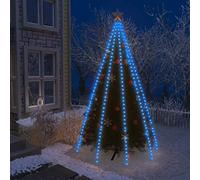 vidaXL Rete di Luci per Albero di Natale 400 LED Blu 400 cm