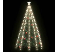 vidaXL Rete luminosa per albero di Natale 300 LED bianco freddo 300 cm