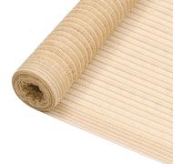 vidaXL Rete per Privacy Beige 1,8x50 m in HDPE 75 g/m²