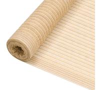 vidaXL Rete per Privacy Beige 2x50 m in HDPE 75 g/m²