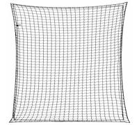 vidaXL Rete per Rimorchio con Corda Elastica Nero 3x3 m in PP, rete per carico, copertura rete per rimorchio, copertura per rimorchio
