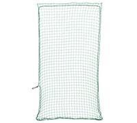 vidaXL Rete per Rimorchio con Corda Elastica Verde 6x3 m in PP, rete per carico, copertura rete per rimorchio, copertura per rimorchio