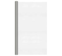 vidaXL Rete per schermatura 120 x 500 cm 18 Mesh Argento, Zanzariere per Balcone e Giardino, Resistenti e Impermeabili, Tagliabili, in Acciaio Inossidabile