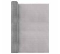 vidaXL Rete per schermatura 40 x 1000 cm 60 Mesh Argento, Rete protettiva per balcone, schermo contro insetti, resistente alla ruggine, installazione facile