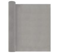 vidaXL Rete per schermatura 40 x 500 cm 120 Mesh Argento, Rete protettiva per balcone, schermo contro insetti, resistente alla ruggine, installazione facile