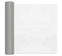 vidaXL Rete per schermatura 40 x 500 cm 18 Mesh Argento, Zanzariere per Balcone e Giardino, Resistenti e Impermeabili, Tagliabili, in Acciaio Inossidabile
