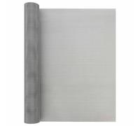 vidaXL Rete per schermatura 60 x 2000 cm 30 Mesh Argento, Rete protettiva per balcone, schermo contro insetti, resistente alla ruggine, installazione facile
