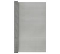 vidaXL Rete per schermatura 80 x 500 cm 60 Mesh Argento, Rete protettiva per balcone, schermo contro insetti, resistente alla ruggine, installazione facile