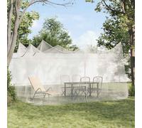 vidaXL Giardino Muggen Net 156 Mesh Bianco 3 x 4,5 x 2,5 m Poliestere,