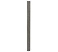 Recinzione in rete in acciaio inossidabile 100x1000 cm argento