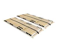 AX Giroletto 2 Reti A 195x90x9cm 7Zone Regolabili Doghe Tappi Gomma SBS 3051431