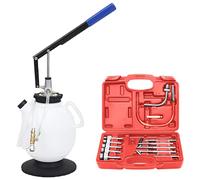 vidaXL Riempitore Fluido per Trasmissioni Set Attrezzi 7,5 L Distributore Olio