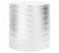 vidaXL Riflettore di calore per termosifoni Argento 5 x 0,5 m