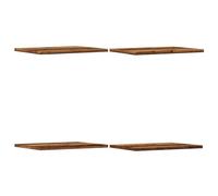 vidaXL Ripiani per Libreria 4pz Legno 40x30x1,5cm in Legno Multistrato, mensola, mensola Extra, mensola montata a Parete, ripiano libreria