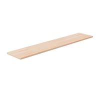 vidaXL Ripiano 100x20x1,5 cm Legno Massello di Rovere Non Trattato
