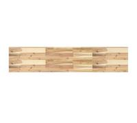 vidaXL Ripiano a Parete 120x30x4 cm Legno Massello Acacia Non Trattato, mensola a Muro, mensola espositiva a Muro, ripiano, mensola a Parete