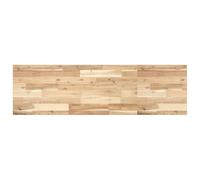 vidaXL Ripiano a Parete 120x40x2 cm Legno Massello Acacia Non Trattato, mensola a Muro, mensola espositiva a Muro, ripiano, mensola a Parete