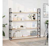 vidaXL Ripiano a Parete 140x20x2 cm Legno Massello Acacia Non Trattato, mensola a Muro, mensola espositiva a Muro, ripiano, mensola a Parete