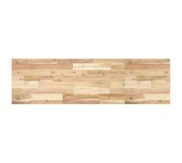 vidaXL Ripiano a Parete 160x40x2 cm Legno Massello Acacia Non Trattato, mensola a Muro, mensola espositiva a Muro, ripiano, mensola a Parete