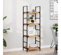 vidaXL Ripiano a Parete 60x30x4 cm Legno Massello Acacia Rifinito Olio, mensola a Muro, mensola espositiva a Muro, ripiano, mensola a Parete