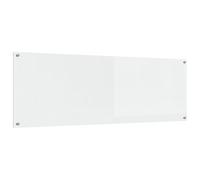 vidaXL Rivestimento Cucina Vetro Temperato | Resistente al Calore | Finitura Liscia | 120 X 40 cm | Design Moderno | Facile da Pulire | Durevole | Protezione | Decorazione Interna | Pannello Traspa