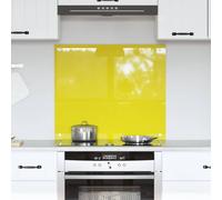 vidaXL Rivestimento da Cucina Giallo 70 x 60 x 0.6 cm vetro temperato