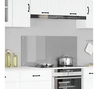 vidaXL Rivestimento da Cucina Grigio chiaro 110 x 50 cm