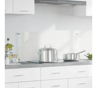 vidaXL Rivestimento da Cucina Trasparente 100 x 40 cm vetro temperato