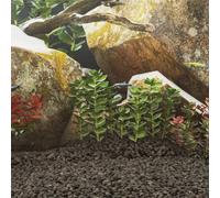 vidaXL Rocce Vulcaniche 25 kg Nere 1-2 cm