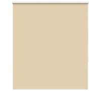 vidaXL Rolgordijn verduisterend 135x150 cm stofbreedte 131,6 cm beige