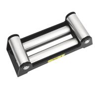 vidaXL Passacavo a 4 Vie Guida Cavo Verricello e Tamburo a Rulli Argano Carrucola Robusto Attrezzi Trazione Garage in Acciaio 8000-13000 lb