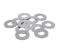 vidaXL Rondelle 11842 pezzi argento ferro, parte di applicazione, rondella funzionale, accessorio moderno, forniture fai-da-te, supporto strutturale