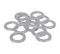 vidaXL Rondelle 52941 pcs Argento Ferro, Doccetta funzionale, accessorio moderno, fissaggio per pannelli, parte per progetti, componente industriale