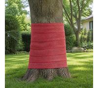 vidaXL Rotolo di Juta 50 x 10000 cm Rosso