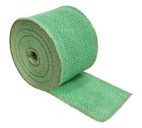 vidaXL Rotolo di Juta Verde 10 x 1000 cm, Rotolo di juta artigianale, materiale eco-friendly, tessuto decorativo organico, fai da te rustico, beige