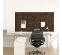 vidaXL Rullo di Sughero Marrone 200 x 100 cm Sughero e Gomma, Tappeto in sughero, pieghevole e moderno, per bacheche, accessorio beige per ridurre i rumori