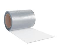 vidaXL Rotolo per Tenda a Strisce in PVC Misure 3mm x 300mm 25 m/ 2 x 200 mm