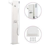 vidaXL Rubinetteria per Doccia da Giardino 110 cm in Acciaio inox