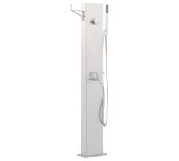 vidaXL Rubinetteria per Doccia da Giardino 110 cm in Acciaio inox