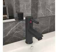 vidaXL Rubinetto per Lavabo del Bagno Grigio 130x176 mm