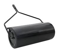 vidaXL Rullo da giardino nero 120 x 99 cm, ferro