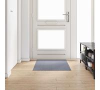 vidaXL Runner in Moquette Grigio chiaro 80 x 150 cm Tessuto