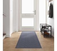 vidaXL Runner in Moquette Grigio chiaro 80 x 400 cm Tessuto