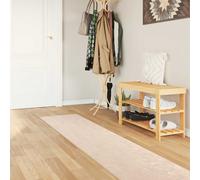 vidaXL Runner Tappeto MARSA Crema 50 x 350 cm Poliestere e PVC