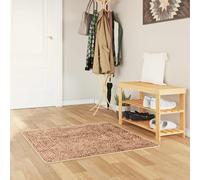 vidaXL Runner Tappeto MARSA Giallo 100 x 100 cm Poliestere e PVC