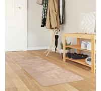 vidaXL Runner Tappeto MARSA Sabbia 50 x 200 cm Poliestere e PVC
