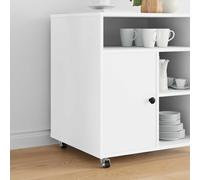 vidaXL Ruota 2 pcs Argento 44,1 x 44,1 x 1,95 mm Nylon