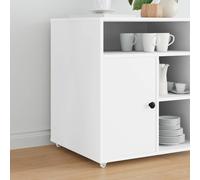 vidaXL Ruota 2 pcs Bianco 42 x 11,5 x 29 mm Ferro